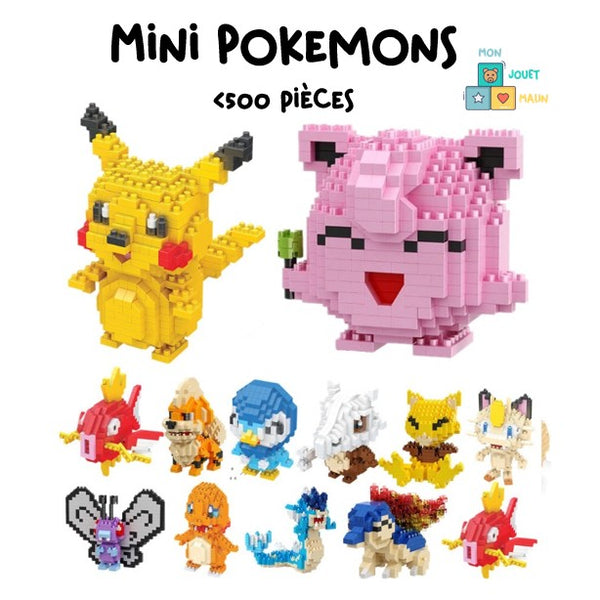 Nanobricks - Collection mini Pokemons