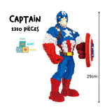 Nanobricks Nanoblocks mini LEGO Captain America