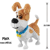 Nanobricks mini LEGO chien Max