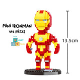 Nanobricks Nanoblocks mini LEGO Ironman