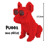 nanobricks mini LEGO chien Pugg